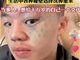 纹面男孩称再洗2次纹身就干净了